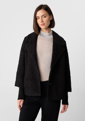 Veste mi-saison COMMA en noir : devant