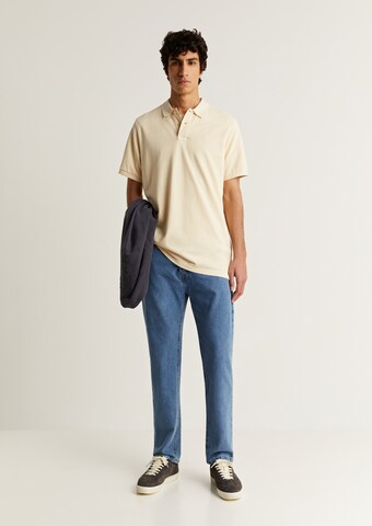 Scalpers Poloshirt in Beige: Vorderseite