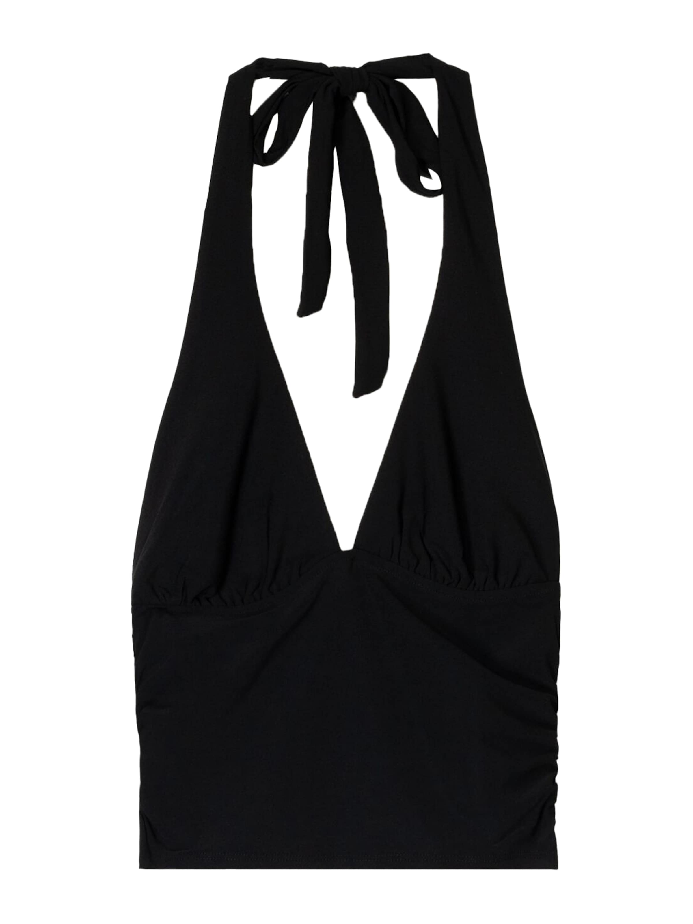 Bershka Top in Schwarz: Vorderseite