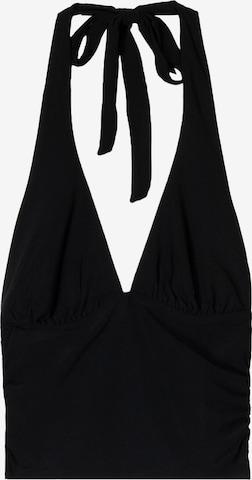 Bershka Top in Schwarz: Vorderseite