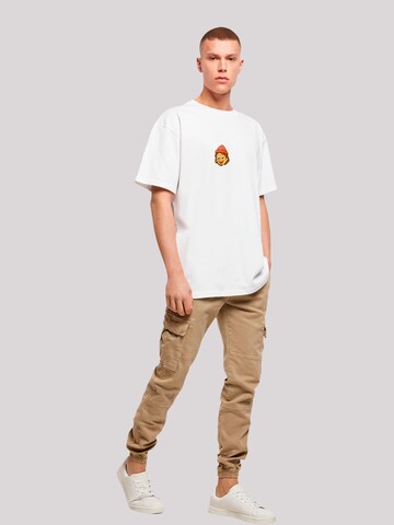 T-Shirt 'Heroes of Childhood Pinocchio' F4NT4STIC en blanc