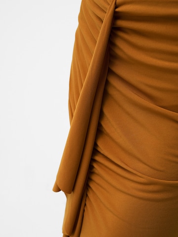 Bershka Dress in Brown