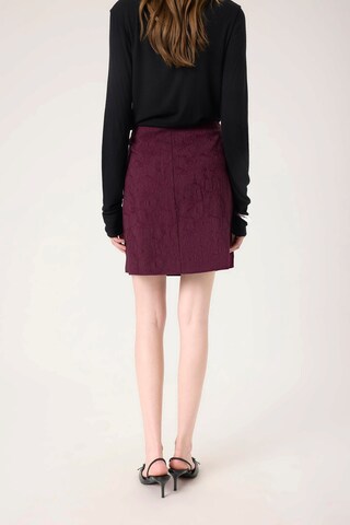 SOAKED IN LUXURY Rok 'SLMaybel Corinne' in Rood