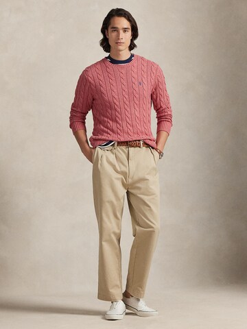 Polo Ralph Lauren Regular fit Sweater 'DRIVER' in Pink