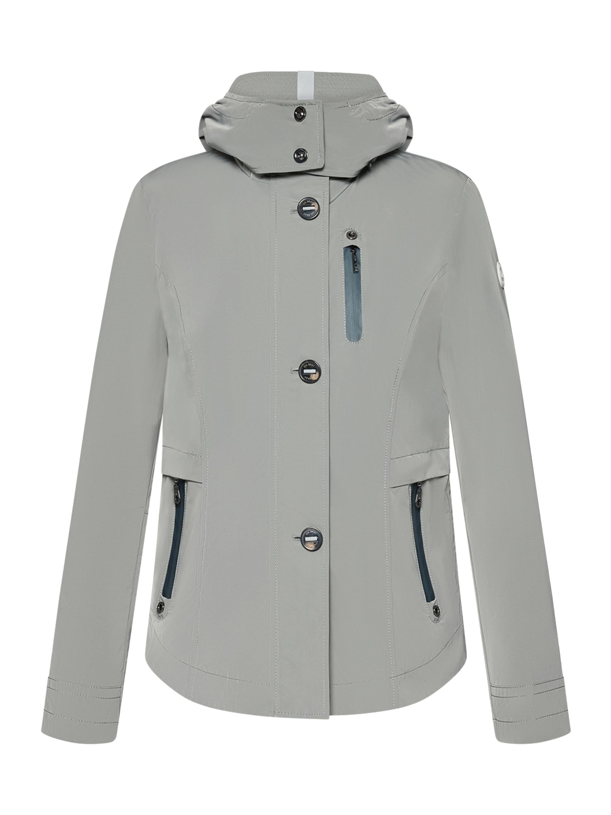 GIL BRET Between-Season Jacket in Grey: front