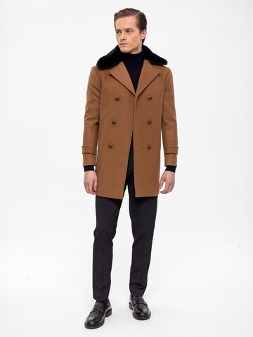 Antioch Winter Coat in Brown