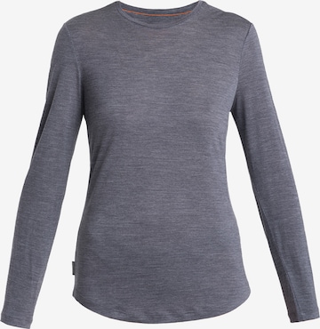 ICEBREAKER Performance Shirt 'Cool-Lite Sphere III' in Grey: front