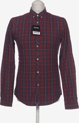 Ben Sherman Button Up Shirt in S in Red: front