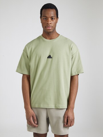 ADIDAS SPORTSWEAR Funksjonsskjorte i grønn: forside