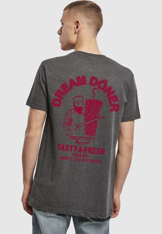 T-Shirt 'Dream Kebab' Mister Tee en gris