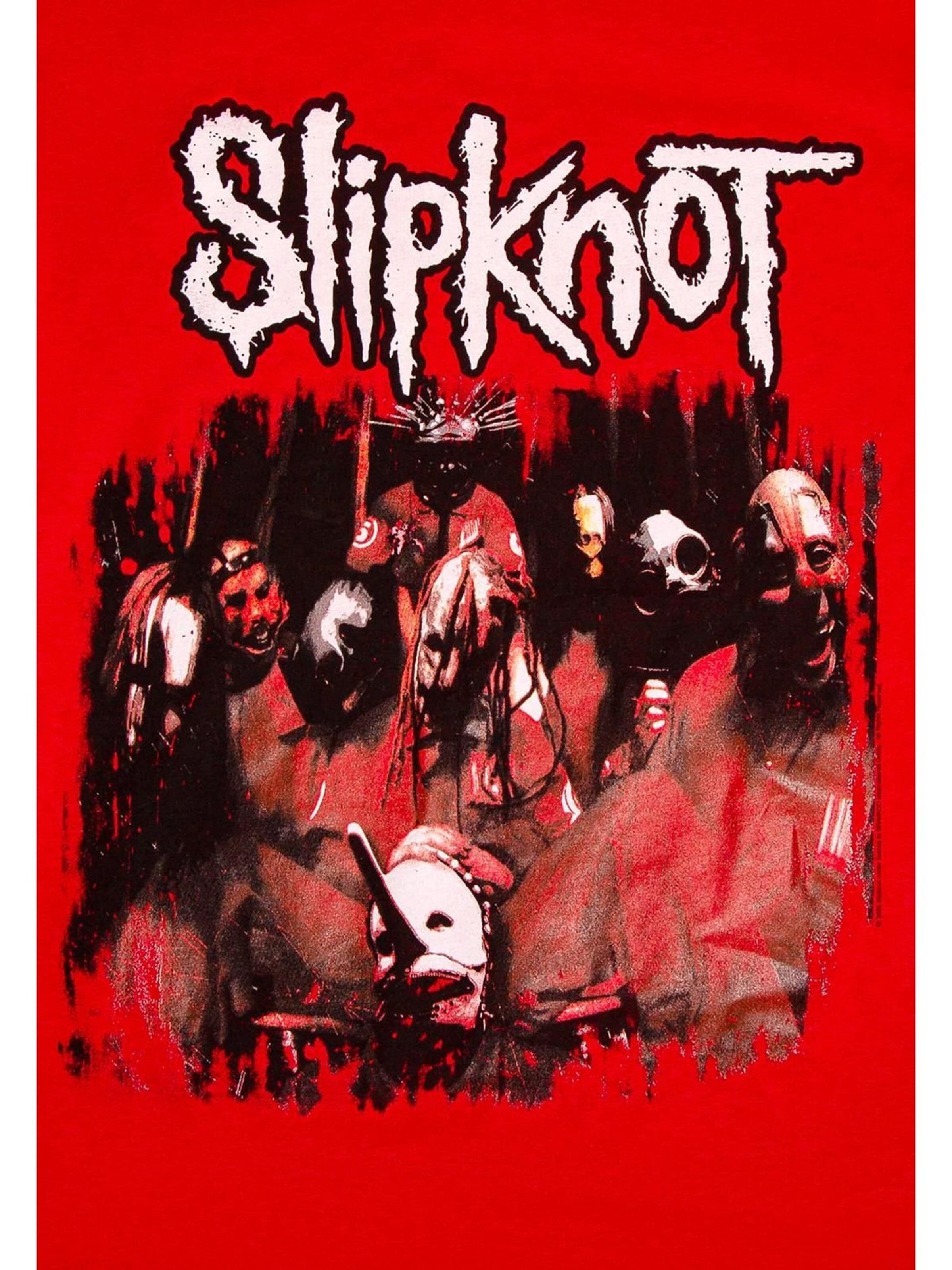 T-Shirt 'Slipknot JudgePhoto T-Shirt' SLIPKNOT en rouge