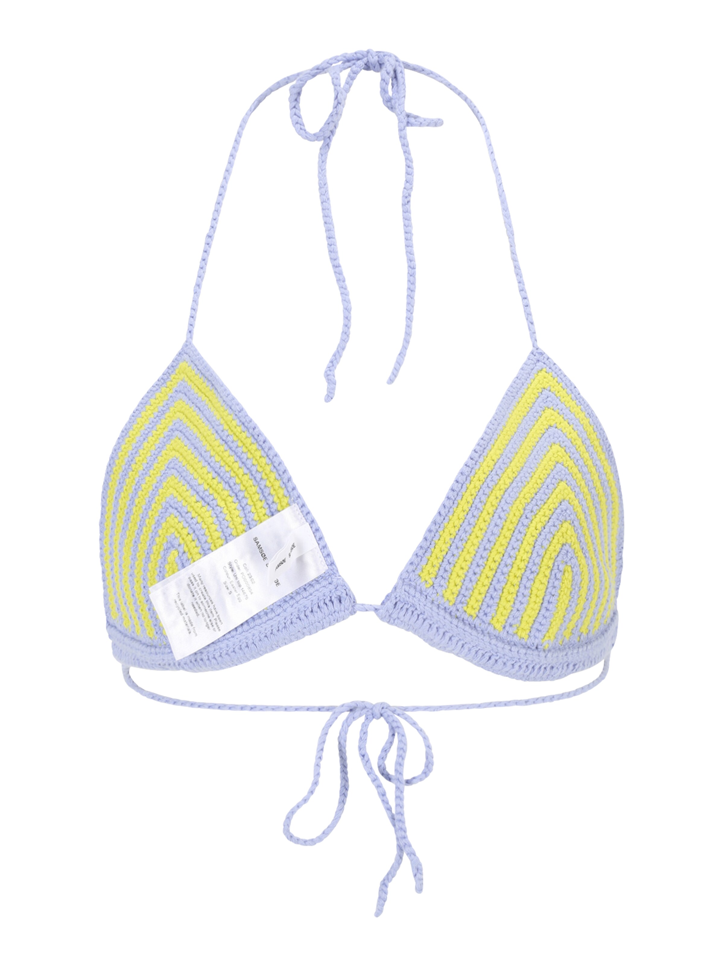 Samsøe Samsøe Triangel Bikinitop 'UNI' in Blau