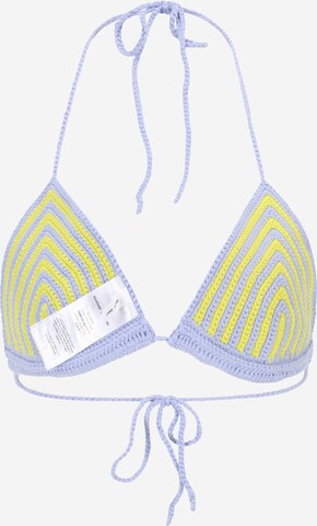 Samsøe Samsøe Triangel Bikinitop 'UNI' in Blauw