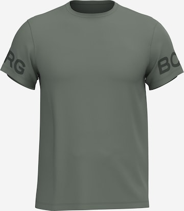 žalia BJÖRN BORG Marškinėliai: priekis