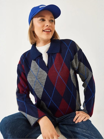 Bianco LucciPulover 'Pullover' - miks boja boja: prednji dio