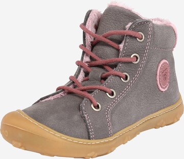 PEPINO by RICOSTA First-Step Shoes 'Georgie' in Grey: front