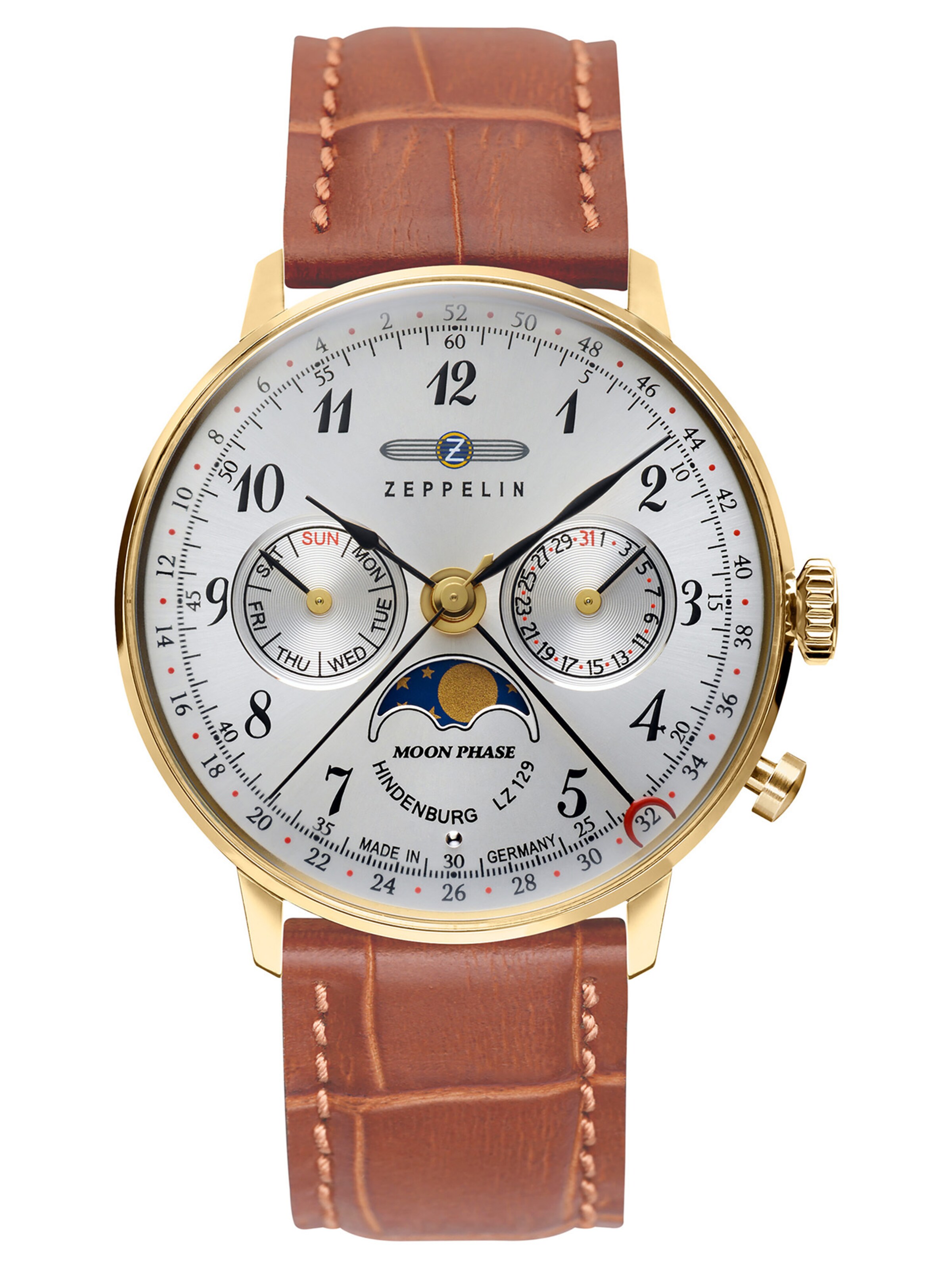 Hier Ersatzarmband für Herrenuhr Zeppelin 7068-1 bestellen