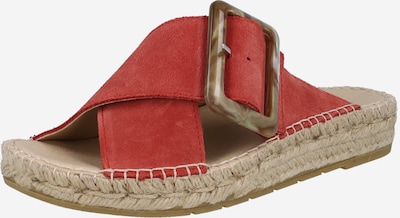 espadrij l´originale Mule 'Bellevue' in mottled brown / Pastel red, Item view