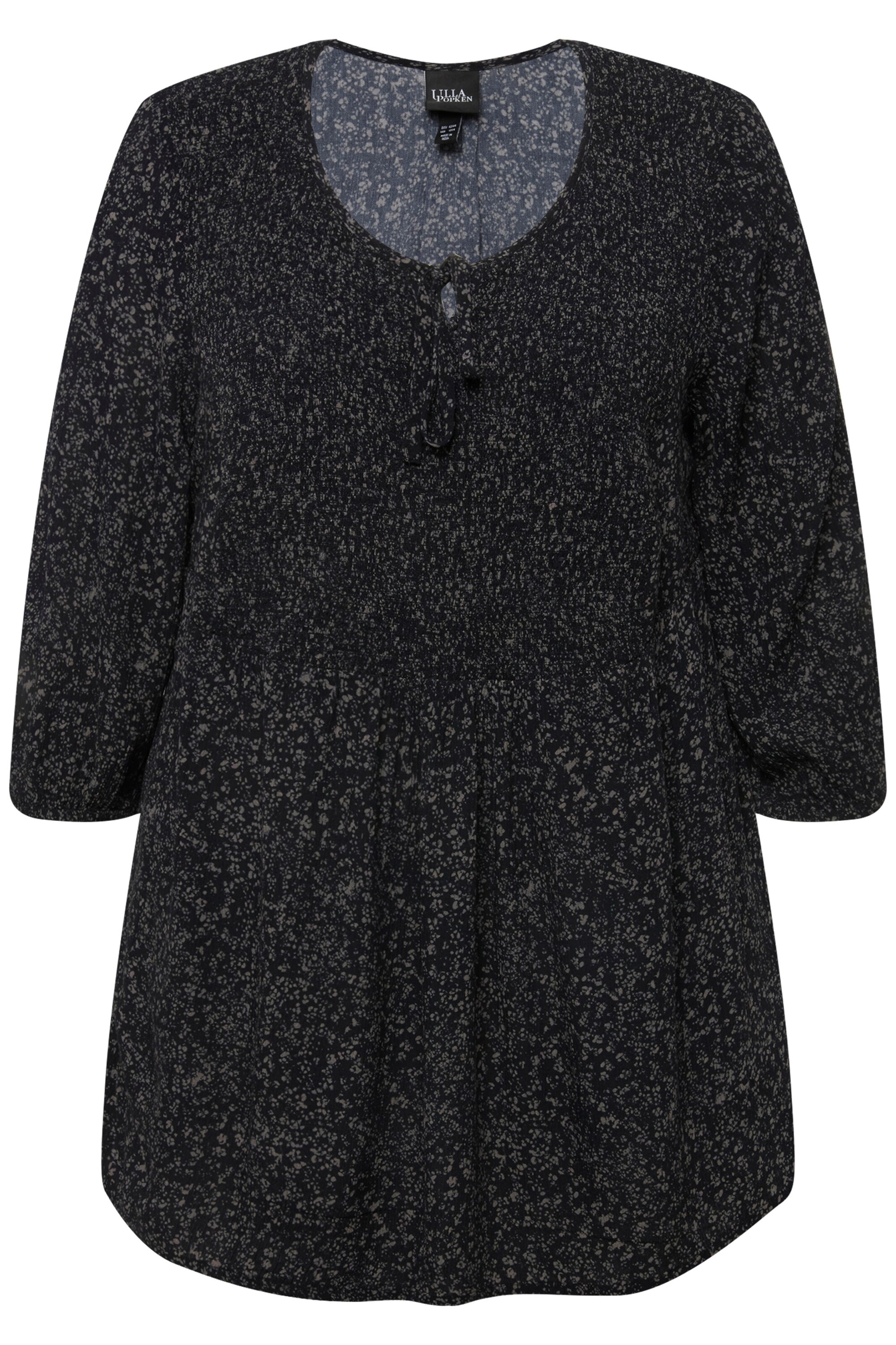 Ulla Popken Blouse in Black: front