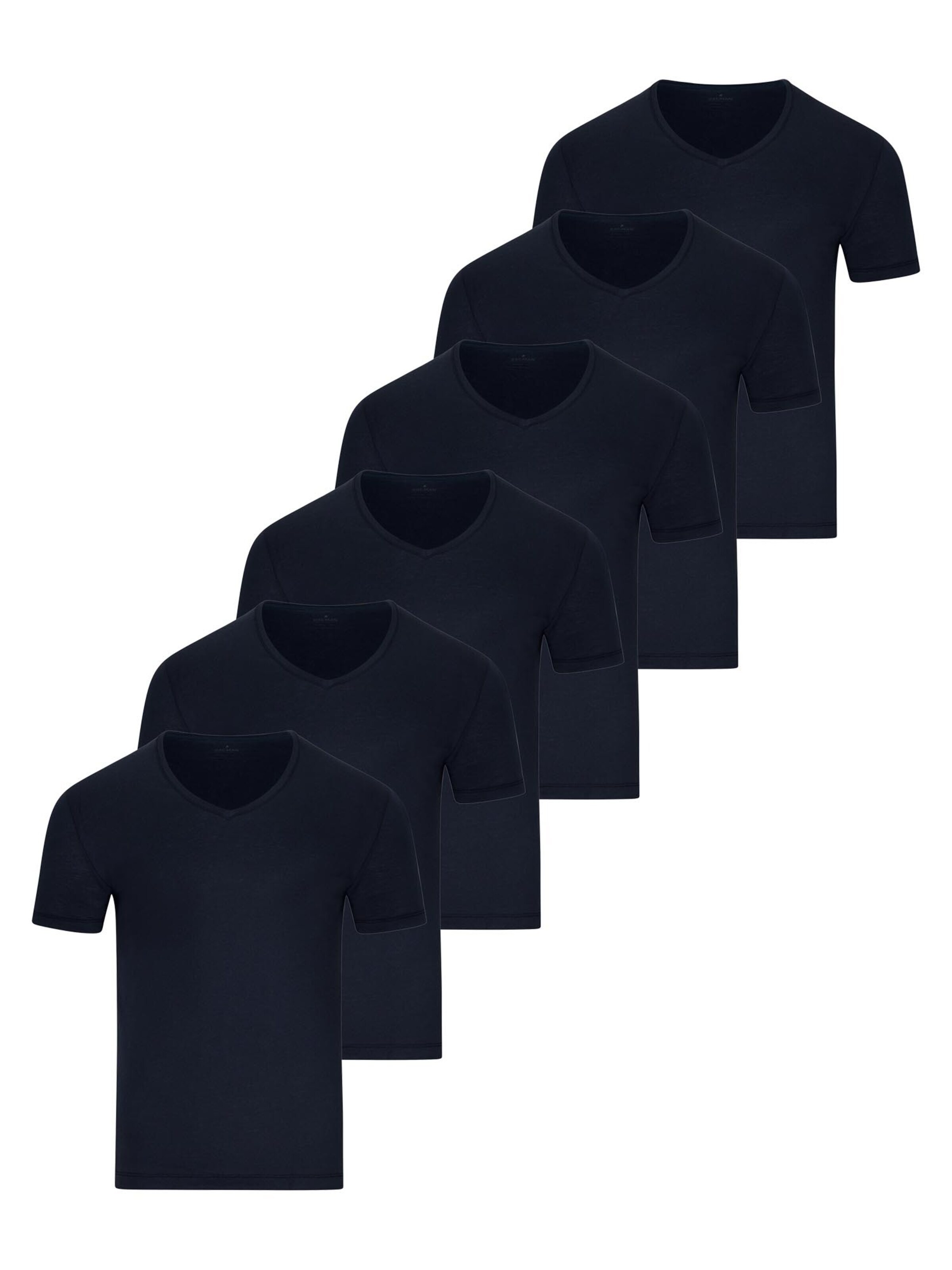 Ragman Onderhemd 'Basic' in Blauw: voorkant
