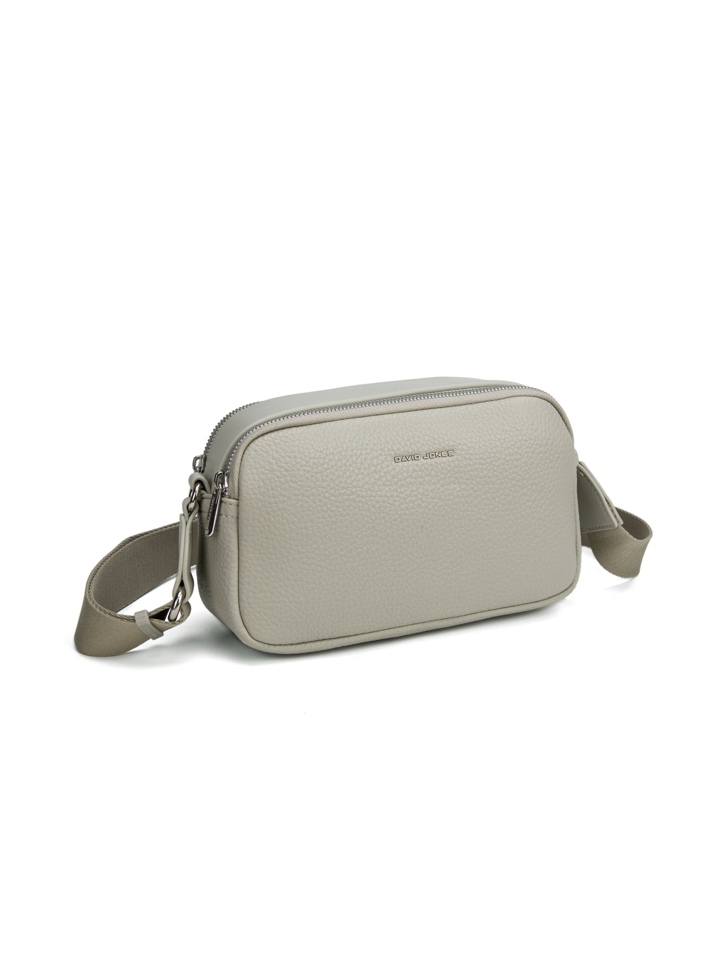 Borsa a tracolla 'Borsa a Tracolla David Jones Texture Grana Fine Doppio Scomparto' di David Jones in verde