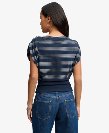 Haut 'Bardot' Superdry & Co en bleu