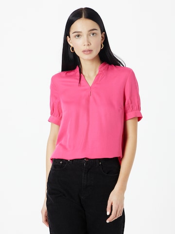 MORE & MORE Blouse in Roze: voorkant