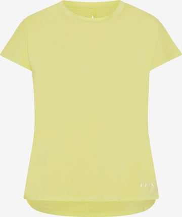 BornTehnička sportska majica 'Aina' - žuta boja: prednji dio