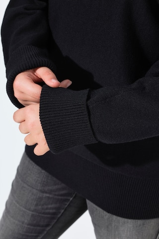 Ulla Popken Pullover in Schwarz