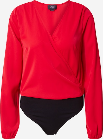 AX Paris בגד גוף-חולצה באדום / שחור, סקירת המוצר