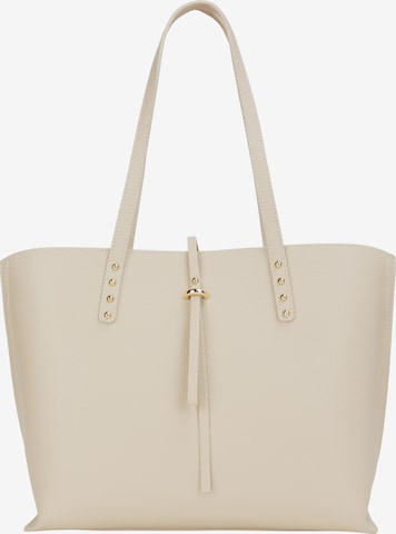 Usha Shopper in Beige: voorkant