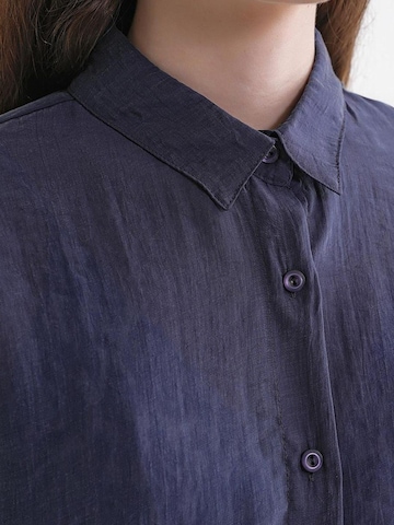 MixRay Bluza 'Hemden' | modra barva