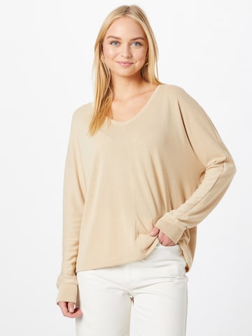 Key Largo Shirt 'JUNO' in Beige: voorkant