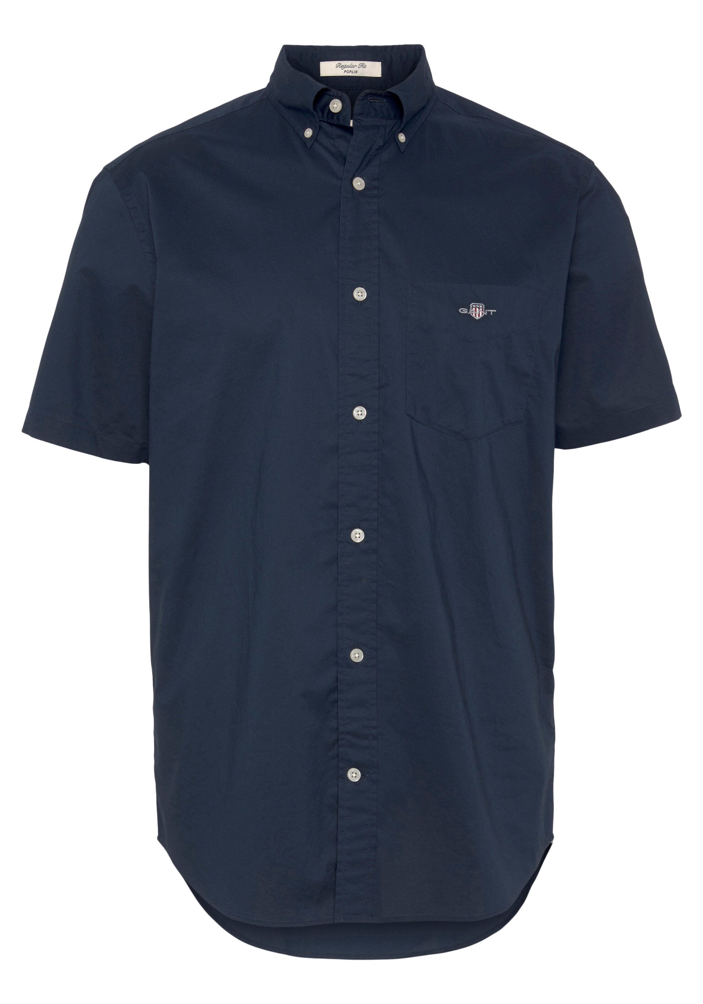 GANT Regular Fit Hemd in Blau: Vorderseite