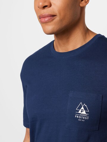 PROTEST Sportshirt 'ISIAH' in Blau