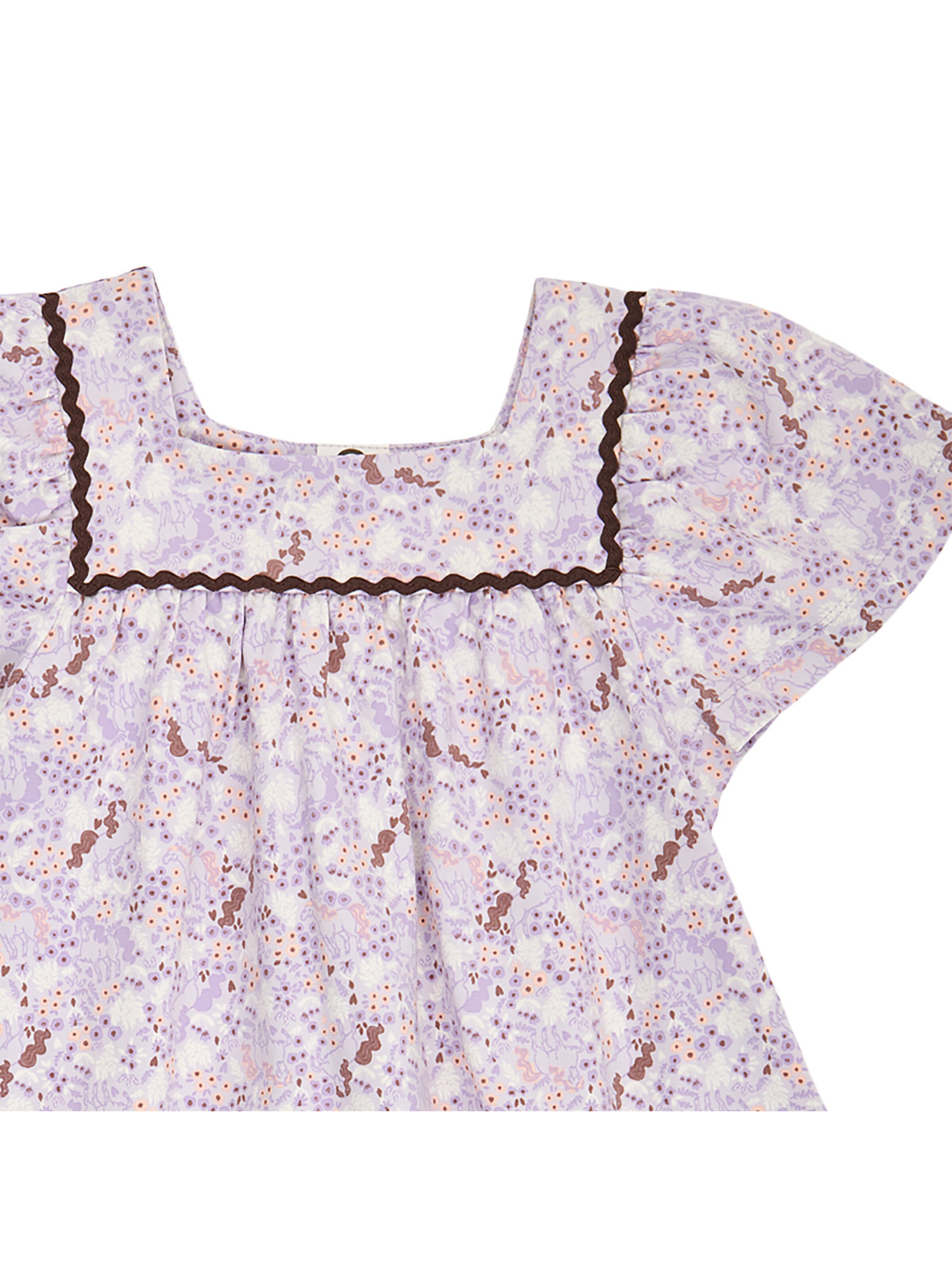 Müsli by GREEN COTTON Blouse in Purple