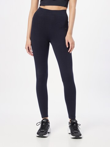 4F Skinny Workout Pants in Blue: front