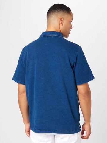 Coupe regular Chemise WEEKDAY en bleu