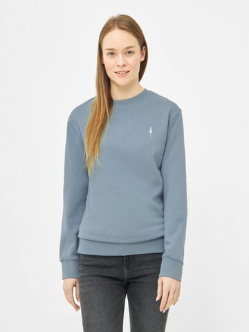 NIKIN Sweatshirt 'Tree' in Blue: front