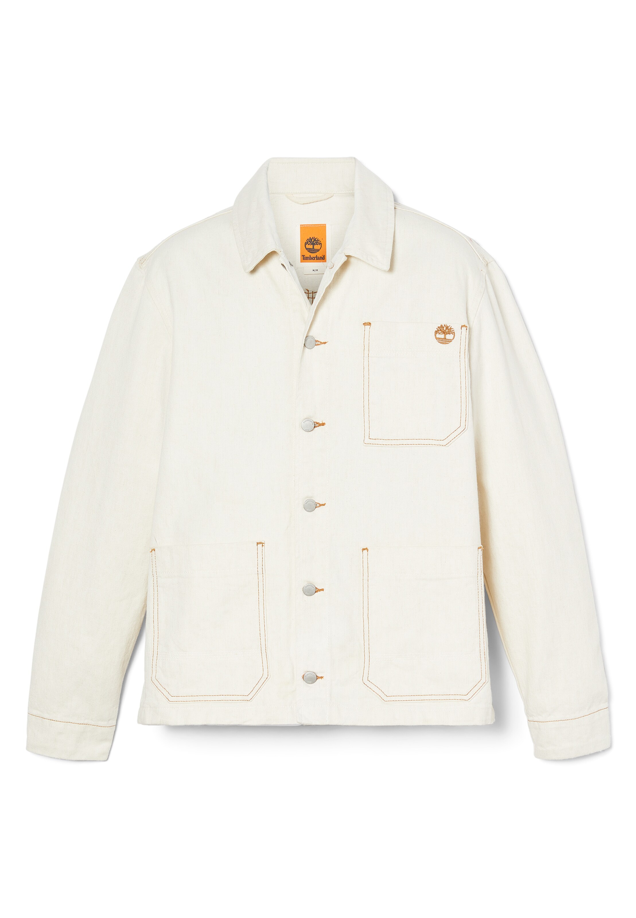 TIMBERLAND Jacke 'Work For The Future Chore' in Beige: Vorderseite