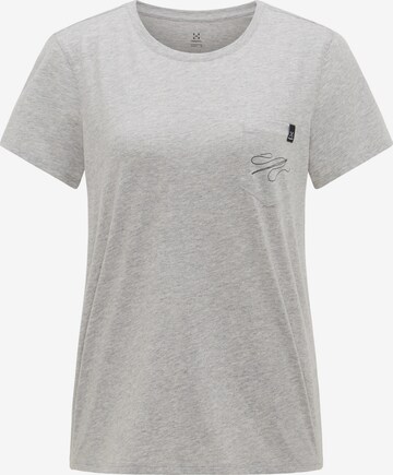 Haglöfs Performance Shirt 'Mirth' in Grey: front