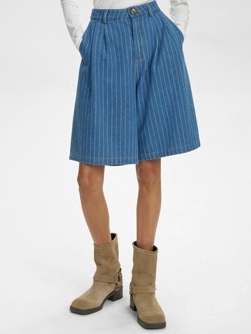 NÜMPH regular Bukser 'NULUCIE' i blå: forside