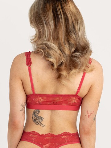 Erlich Textil - Soutien Bustier Soutien em vermelho