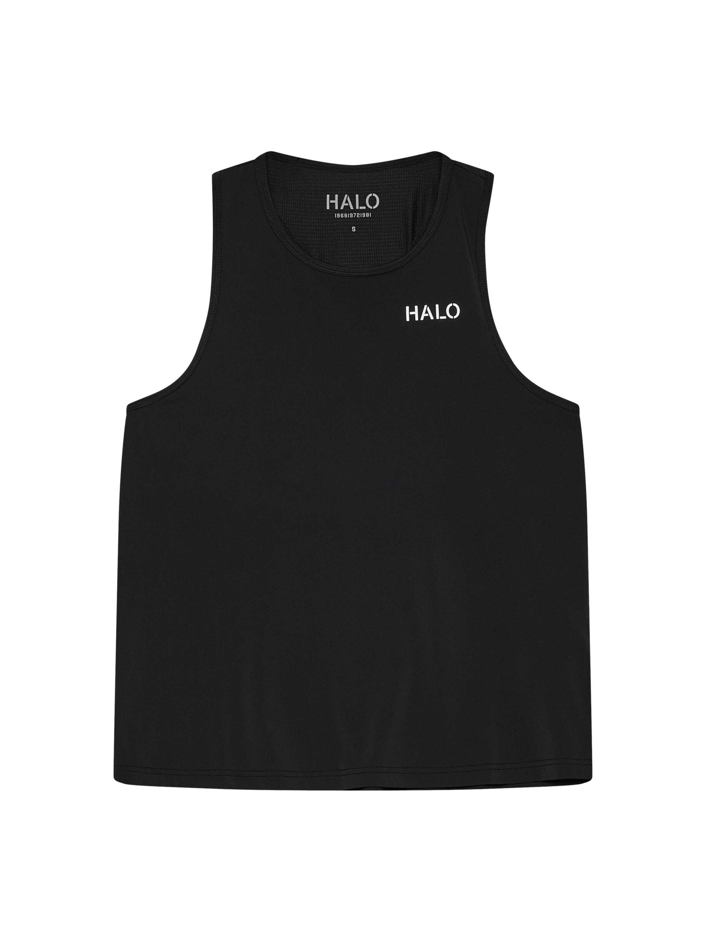 HALO Shirt in Schwarz: Vorderseite
