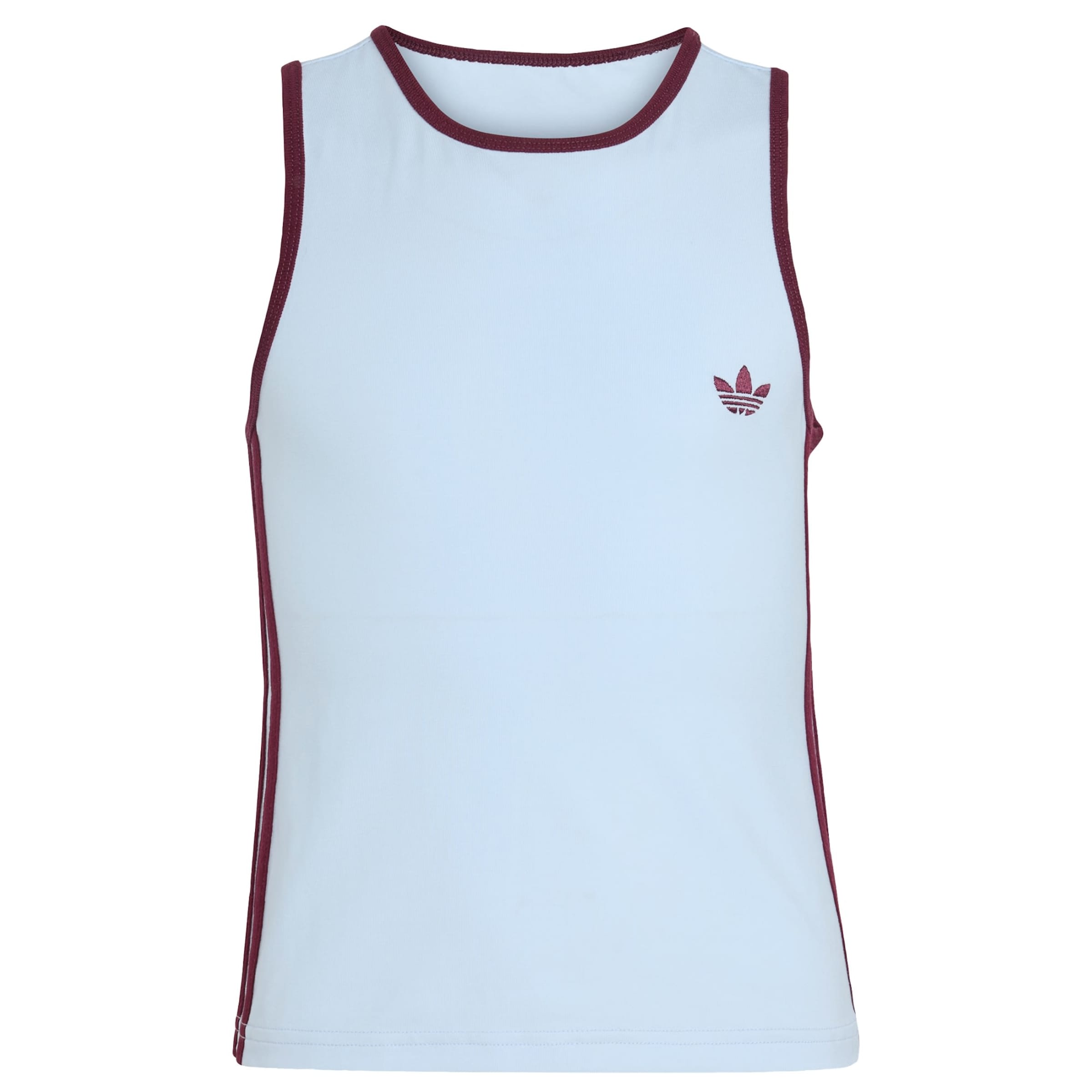 T-Shirt ADIDAS ORIGINALS en bleu : devant