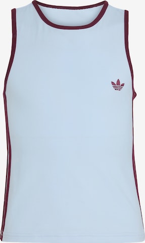 T-Shirt ADIDAS ORIGINALS en bleu : devant