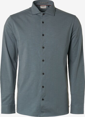 Coupe regular Chemise No Excess en gris : devant