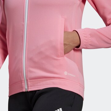 ADIDAS SPORTSWEAR Trainingsjack 'Entrada' in Roze