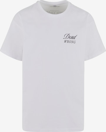 MT Upscale Shirt 'Dangerous Grounds' in White: front