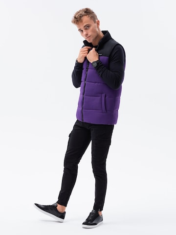 Gilet 'V36' Ombre en violet